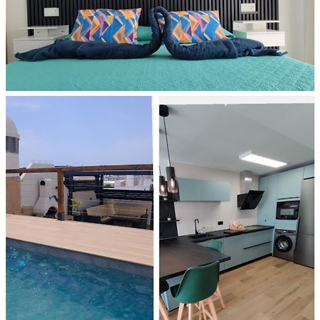 Apartament El Atico De Teresa Con Piscina Privada Climatizada A 250M Playa Vera Zewnętrze zdjęcie